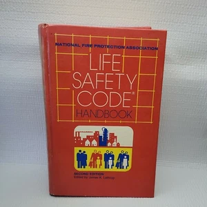 1981 Life Safety Code Handbook DAMAGED National Fire Protection Association NFPA - Picture 1 of 12
