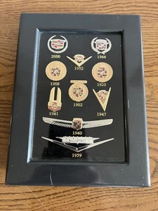 Colección de 10 prendedores de solapa emblema esmaltado Cadillac con licencia GM de colección 100 años - Imagen 1 de 9