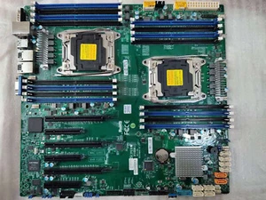 Supermicro x10dri Intel c612 E-ATX dual lga2011-3 motherboard system board - Picture 1 of 1