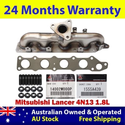 Оригинальный выпускной коллектор, прокладка и комплект шпилек для Mitsubishi Lancer 4N13 1,8 л - Изображение 1 из 4
