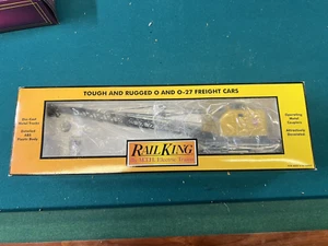 RAIL KING PANNSYLVANIA AMERICAN CRANE TRAIN CAR 30-7932 0-27 GAUGE NIB - Picture 1 of 3
