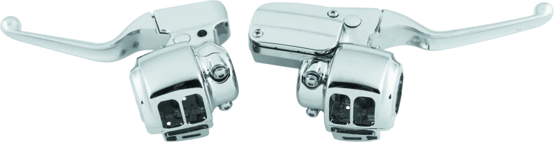 Elección de ciclistas para 08-13 Touring Kit de control de manillar cromado sin interruptores FLT Foto 1 de 1