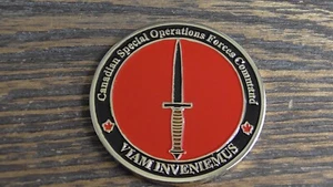 Canadian Special Operations Forces Command Commanders Challenge Coin #177X - Bild 1 von 8