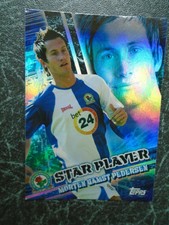 TOPPS Premier Gold 07 card gamst pedersen blackburn foil superstar r3