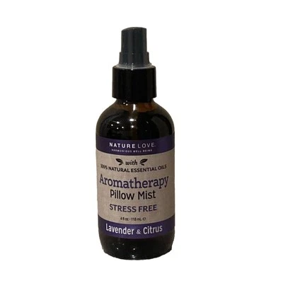 NATURE LOVE Aromatherapy Pillow Spray Mist SWEET DREAMS LAVENDER & VANILLA 4oz - Image 1 of 2