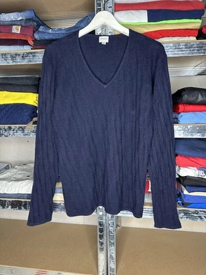 Armani Collezioni 100% Cashmere Sweater Men’s Size 50 IT (L) V-Neck Pullover - Image 1 of 4