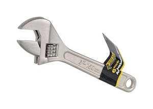 Steel Grip 2251429 Nickle Plated Hardened Steel Silver Adjustable Wrench 6 L in. - Picture 1 of 1