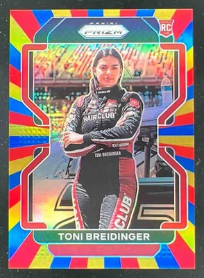 2022 Panini Prizm Rainbow Prizm #10 Toni Breidinger RC /24 - Image 1 of 2