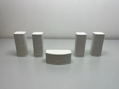 Bose Set 4+1 Lautsprecher +Center Jewel II Weiß Lifestyle 600 Top Zustand #12f - Bild 1 von 4