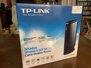 TP-Link TC-W7960 WIRELESS MODEM, 300Mbps - Works with Xfinity/Time-Warner/Cox - Picture 1 of 14