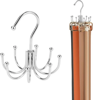 Colgador de Cinturones para Armario Organizador de Correas Mantenerlas Visibles Foto 1 de 4