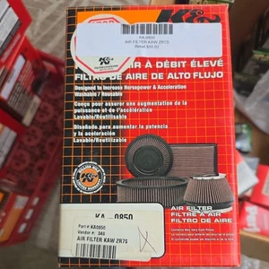 New K&N KA-0850 Air Filter For Kawasaki 1980-83 KZ550 & 1984-87 ZX550 & ZX600 - Picture 1 of 3