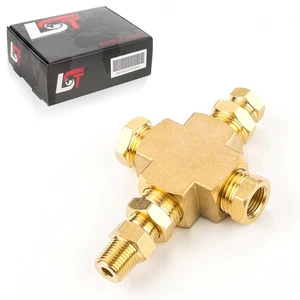 Adapter Verteiler Öldrucksensor Öltemperatur 1/8"-27NPT 1/4"-18NPT für DAEWOO - Bild 1 von 8