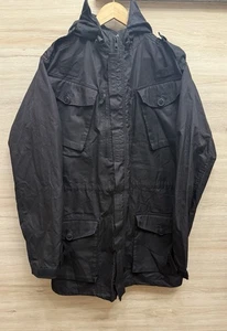 Giacca Smock Uomo British Army Issue SAS Nera Ripstop Combat Field Taglia 190/96 - Foto 1 di 9