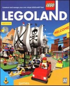Lego Land PC CD enfants bloc de construction virtuel conception parc d'attractions jeu d'affaires ! - Photo 1/1
