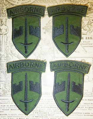 MACV-SOG - Lote x 4 Parches Aerotransportados - Asistencia Militar de Estados Unidos - Guerra de Vietnam - 4.11 Foto 1 de 3