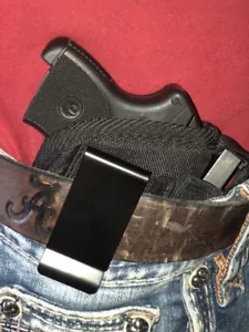 Tactical IWB Pistol Holster with Magazine Pouch For Ruger LCP 380 With Laser - Picture 1 of 2