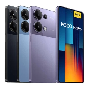 Xiaomi POCO M6 Pro 4G Smartphone 12GB+512GB 120Hz AMOLED 64MP Helio G99-Ultra - Picture 1 of 20