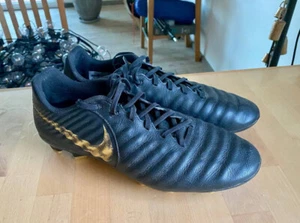 Nike Tiempo Legend 7 Academy FG Black Lux - Schwarz/Gold Fußballschuhe - Bild 1 von 5