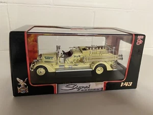 Yat Ming 1938 Athens Fox VC Fire Engine-1/43 Scale-Yellow - Picture 1 of 7