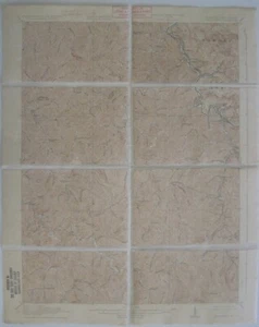 Original 1918 USGS Topo Map WILLIAMSON Kentucky West Virginia Tug Fork Hatfield - Picture 1 of 11