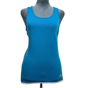 Adidas Marathon 10 blau Racerback Tank Damen klein 2010 Boston Marathon Farben - Bild 1 von 7