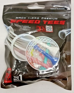 Mach 1-Pro Premium Speed Tees 3,5" Golf Tees 1 Packungen Lot 10 Total Neu - Bild 1 von 4