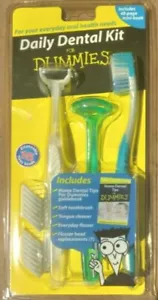 Daily Dental Kit For Dummies - Vintage New Sealed - Non-Expiring PLUS Mini Book - Picture 1 of 2