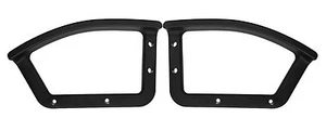 Replacement Office Chair Loop Arm Rest - Angled Style - Pair - R-S5373-Pair - Picture 1 of 3