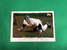 1995 Topps Cyberstats #6 Shane Mack Minnesota Twins