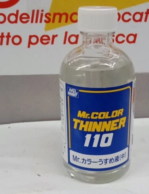 MR.HOBBY  Mr.  COLOR THINNER  110  ml T104 - Immagine 1 di 1