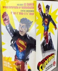 DC DIRECT SUPERBOY YOUNG JUSTICE 9" INCH STATUE FIGURE CAST PORCELAIN NEW - Picture 1 of 2