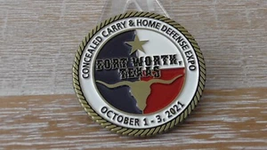 Moneta sfida nascosta Carry & Home Defense EXPO Fort Worth Texas 2021 #B879 - Foto 1 di 8