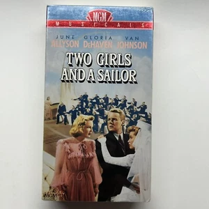Two Girls and a Sailor VHS New and Sealed Gloria DeHaven Van Johnson - Picture 1 of 7