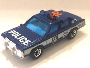 MATCHBOX FORD LTD POLICE BLUE 19 - Picture 1 of 6