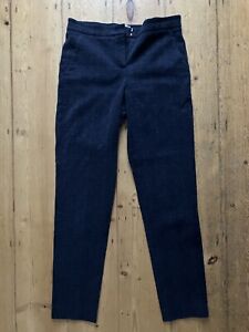 Blue Jigsaw Trousers Size 10
