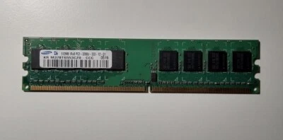 Samsung 512mb 1Rx8 PC2-3200U-333-12-D1 ddr2 512mb - Image 1 of 2