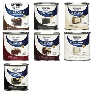Rust-Oleum® Painter's Touch® Ultra Cover Latex Satin Paint - 1 Qt Various Colors - Picture 1 of 10