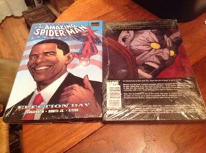 The Amazing Spider-Man President Barack Obama Election Day Hardcover Marvel - Picture 1 of 2