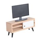 1:12 Scale Dollhouse TV Cabinet Realistic Mini TV Furniture DIY Decor
