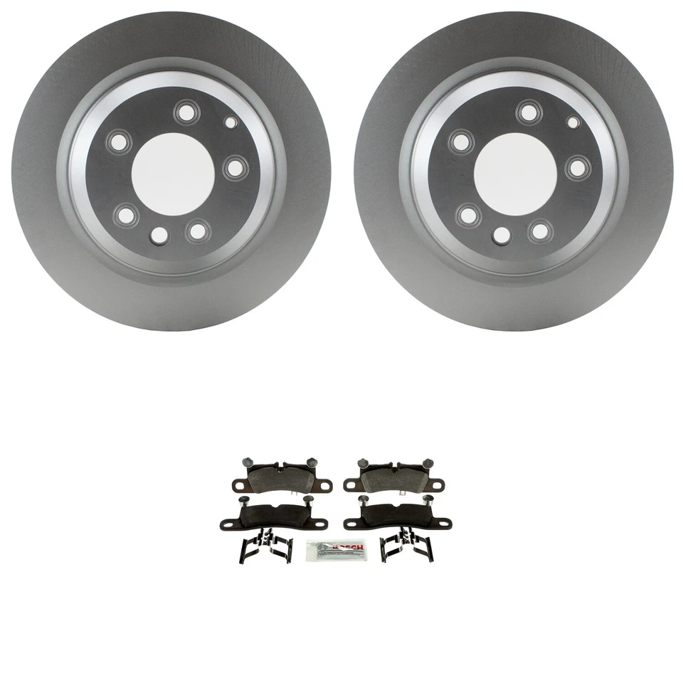 Задние роторы SHW 358 мм и комплект тихих полуметровых дисковых тормозных колодок Bosch для Cayenne - Изображение 1 из 1