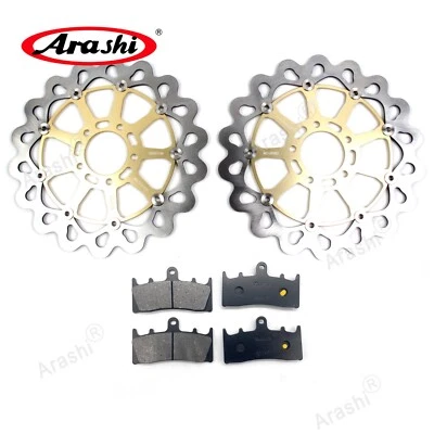 Front Brake Rotor + Brake Pads For Suzuki TL1000R 1998-2002 GSX1400 2002-2007 - Image 1 of 4