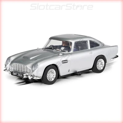 Scalextric C4436 Aston Martin DB5 James Bond "Goldfinger" 1:32 Auto Slotcar