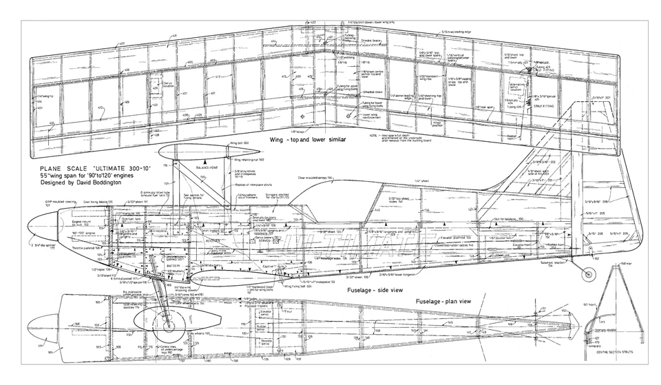 SCRATCH BUILDING PLANS FROM YEARS GONE BY - Image 1 of 1