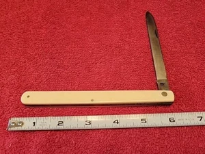 Schrade Walden NY Melon Fruit Tester Folding Knife SS105 VTG USA 🇺🇸  - Picture 1 of 19