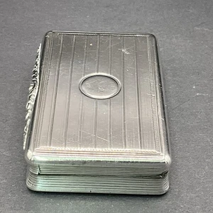 Schnupftabakdose Snuff Box Silber 925 Tabatiere John Linnit England London  1819 - Bild 1 von 13