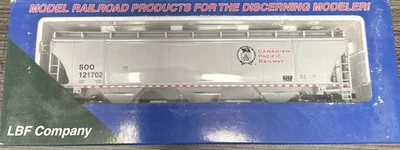LBF Gold Series RTR HO Scale #2112 Trinity 5161 Grain Hoppers SOO/CP #121702 NIB - Image 1 of 4