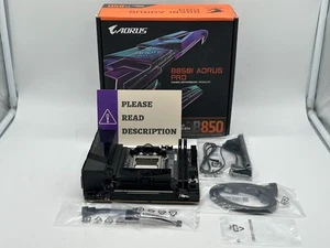 GIGABYTE B850I AORUS PRO AMD AM5 LGA 1718 Mainboard - LESEN - Bild 1 von 9