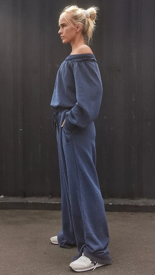 FP MOVEMENT BY FREE PEOPLE One to Beat Jumpsuit Midnight Navy L NWOT FP-291 - Image 1 of 4