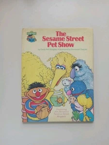 The Sesame Street Pet Show Used Hardcover Book Jim Henson Muppets VINTAGE 1980 - Picture 1 of 17